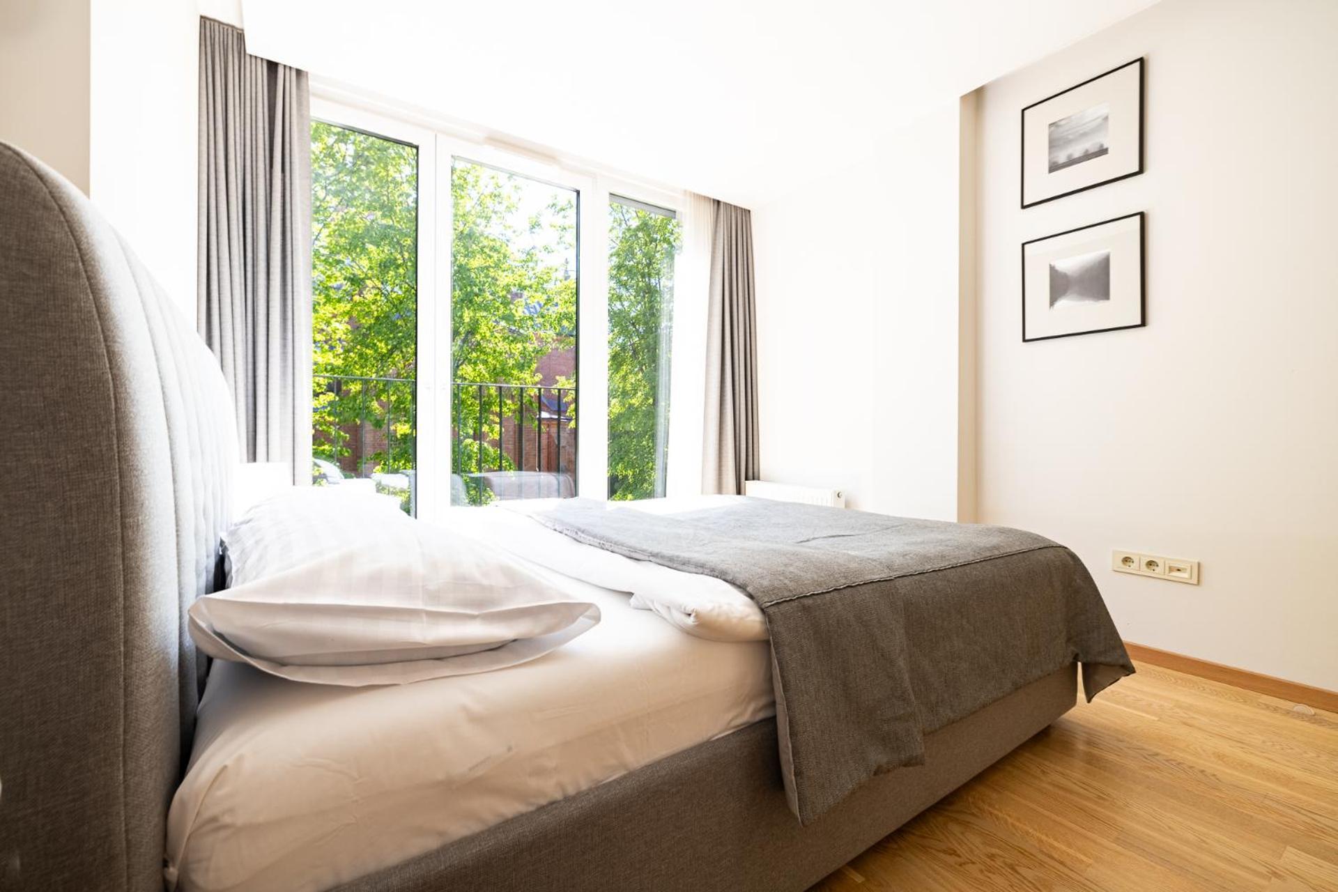 Central Square Apartments Паланга Стая снимка
