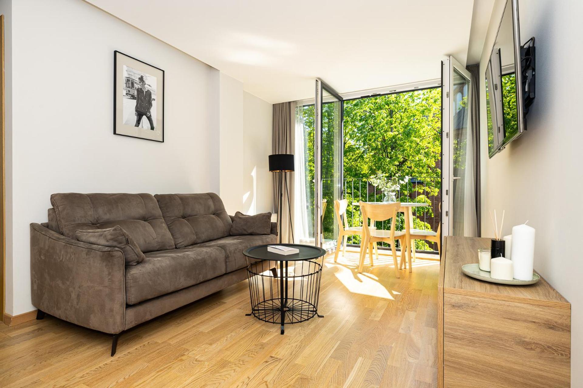 Central Square Apartments Паланга Стая снимка