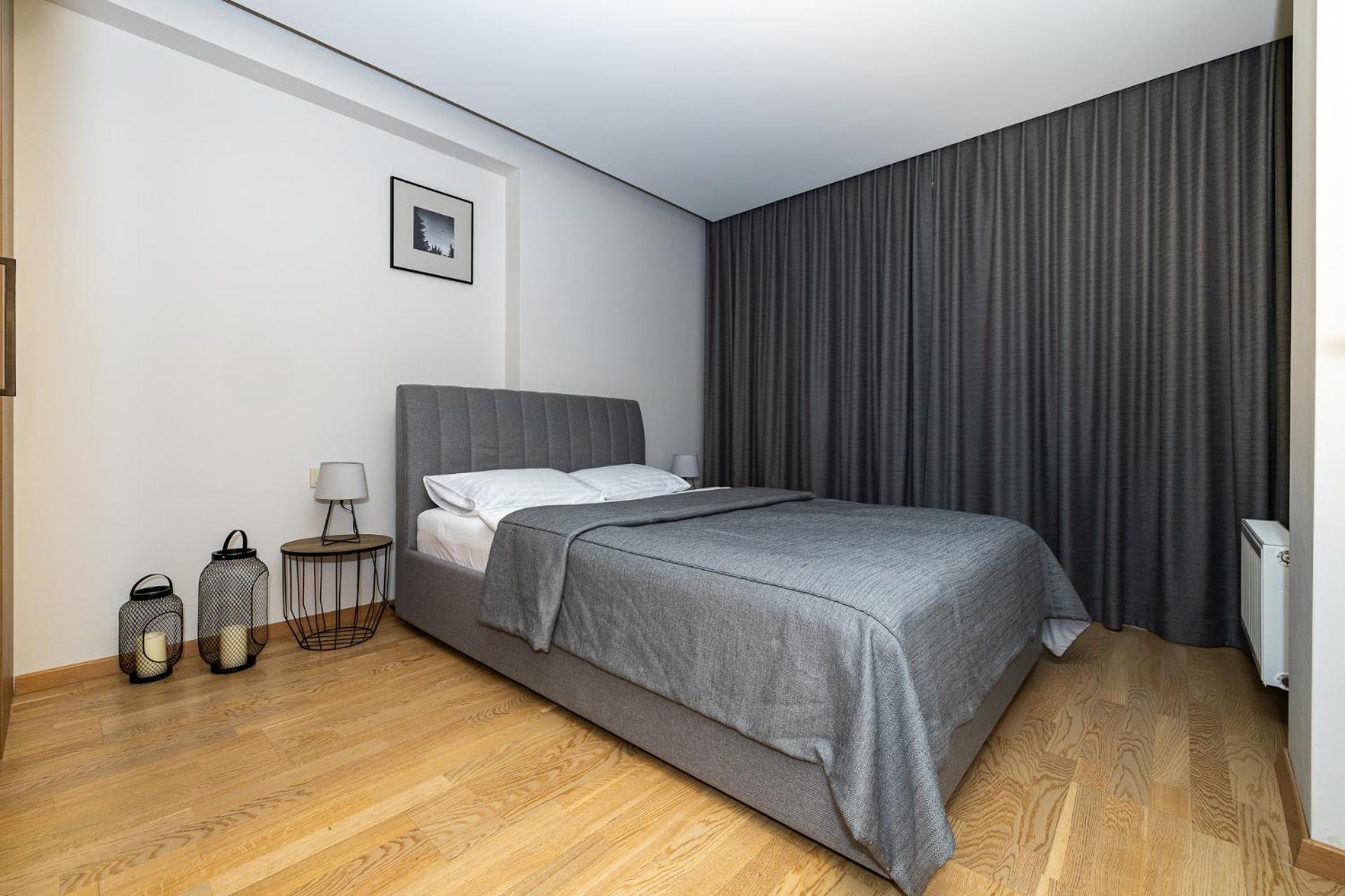 Central Square Apartments Паланга Стая снимка