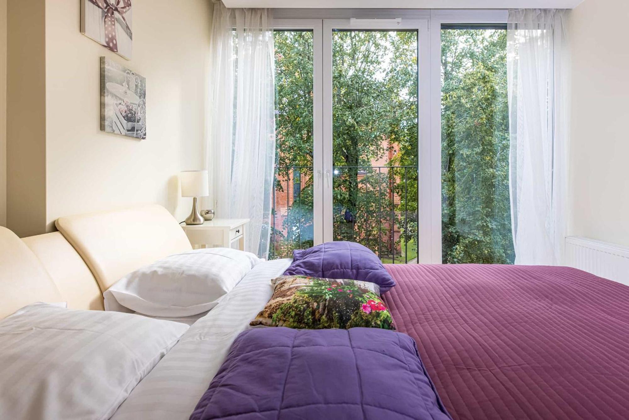 Central Square Apartments Паланга Стая снимка